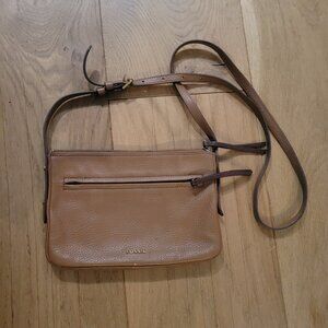 Brown Fossil Crossbody Bag